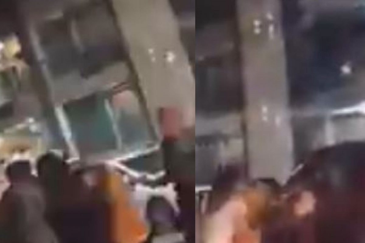 VIDEO: केसांना धरून ओढलं; मग जमिनीवर पाडत फरफटत नेलं अन्..., भररस्त्यात तरुणींचा धिंगाणा