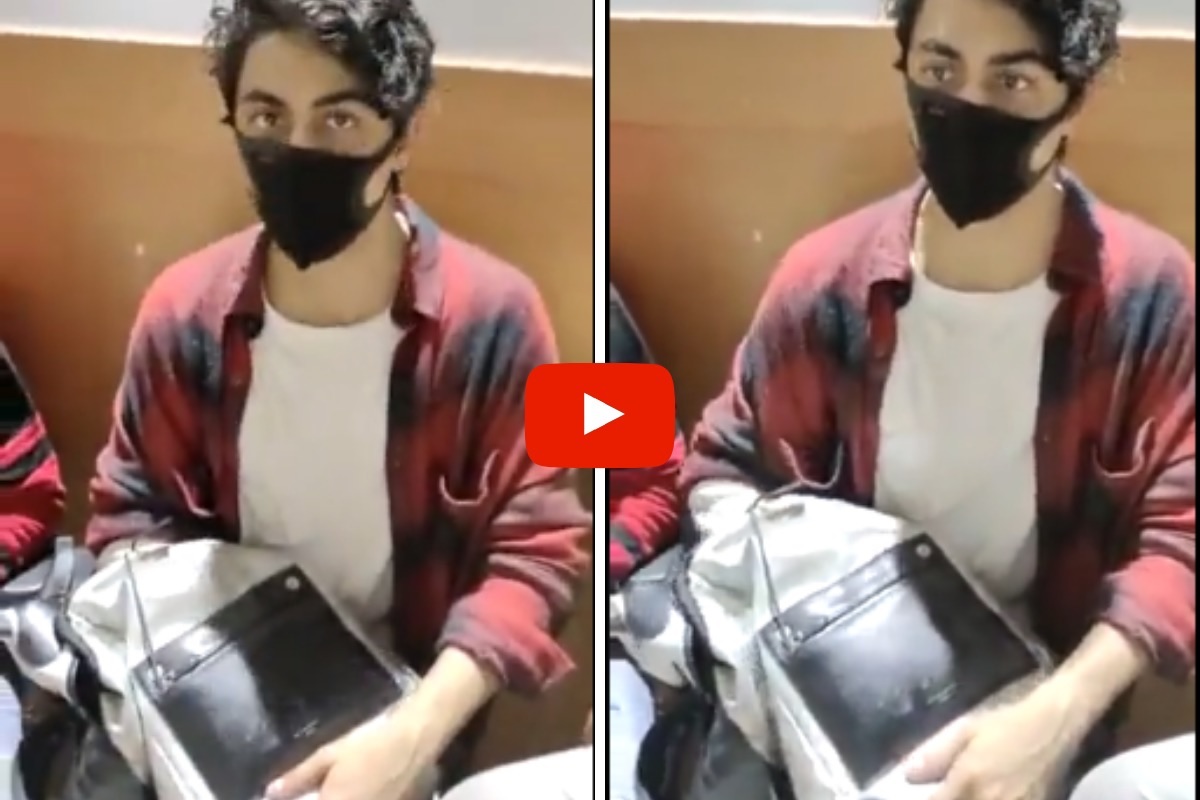 शाहरुखचा मुलगा आर्यन खान NCB च्या ताब्यात, समोर आला पहिला Inside Video