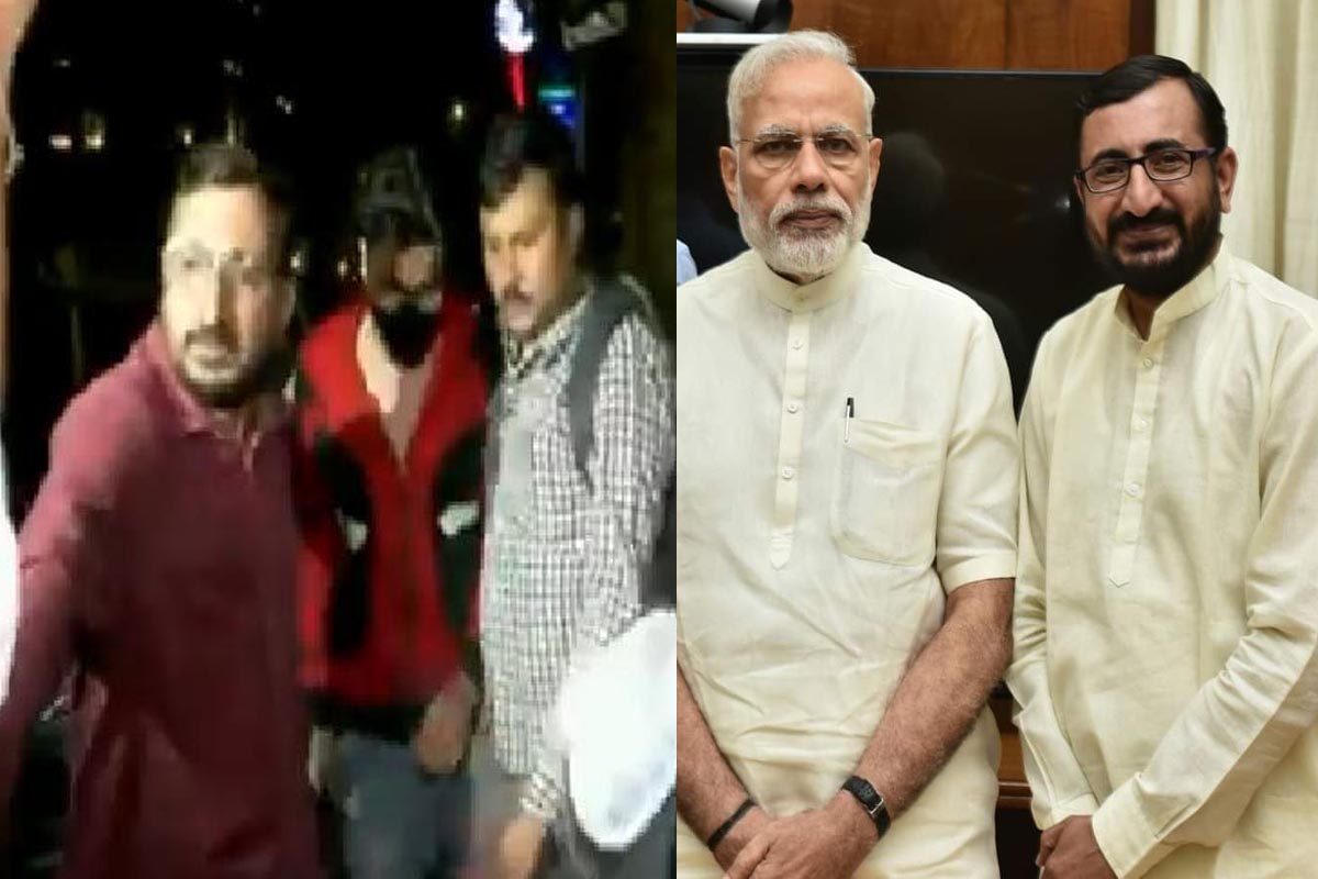 मनीष भानुशाली यांच्याशी संवाद साधला असता त्यांनी आपण भाजपचे कार्यकर्ते असून आपल्याकडे कोणतेही पद नाही, असं स्पष्ट केलं.