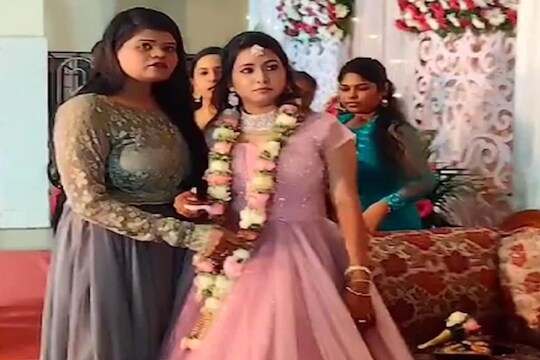 लग्नातच नवरदेवाने दाखवले नको ते रंग; रागाने लालभडक झाली नवरीबाई; Video viral