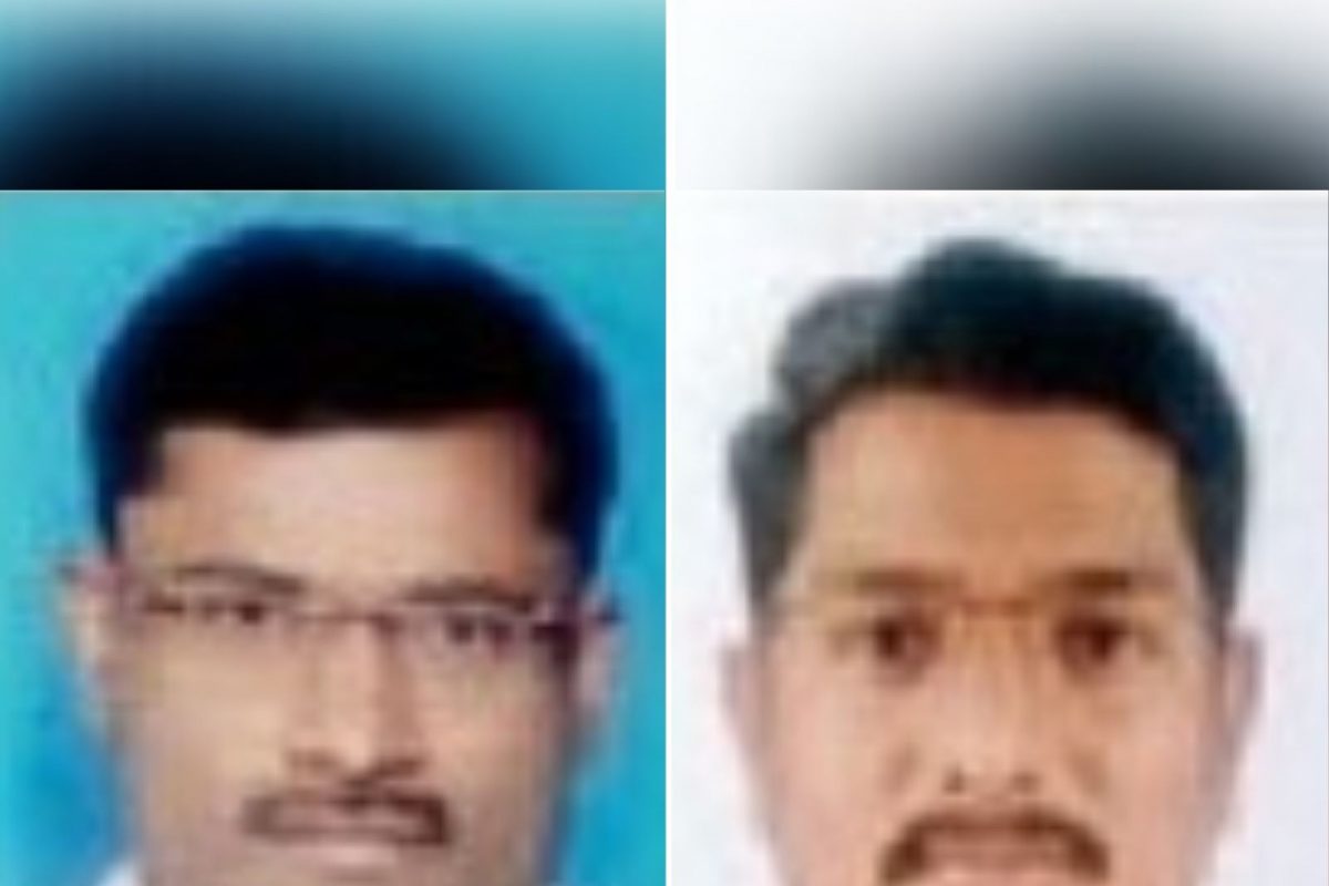 आरोपी भास्कर माधव तास्के आणि इंद्रजित माने... (फोटो-लोकमत)