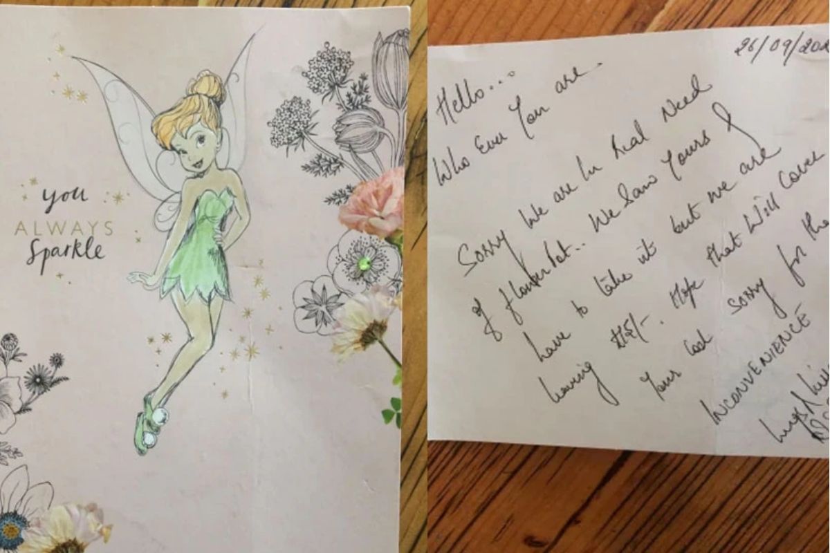 चोराने चोरी केल्यानंतर सामानाऐवजी ठेवले पैसे; स्पेशल नोटमध्ये लिहिलं...