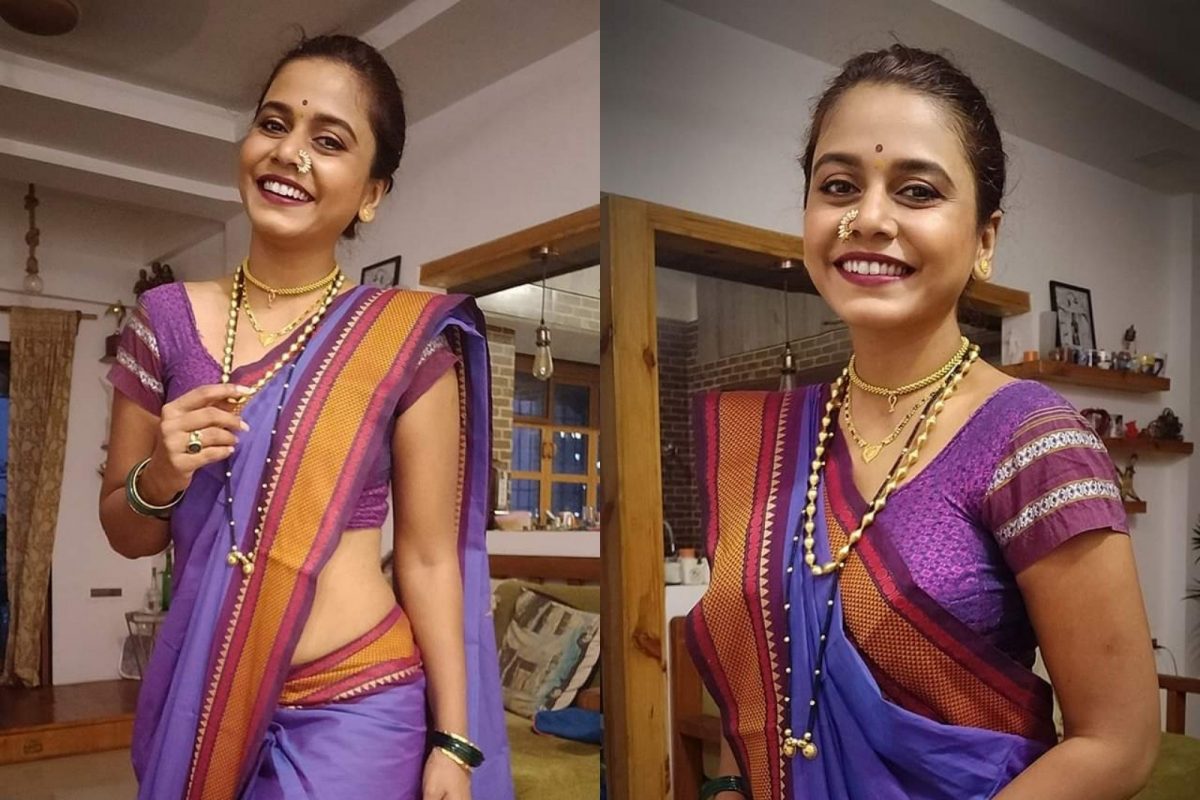 'चौथ्या फोटोतला पदर जरा नीट असता तर...'; साडीवरुन कमेंट करणाऱ्या महिलेला हेमांगीची सणसणीत चपराक