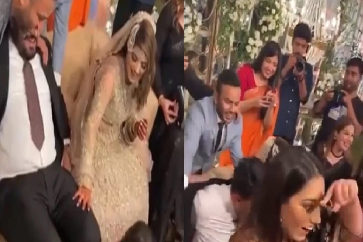 मेहुण्या शेर तर दाजी सव्वाशेर! नवरदेवाचे बूट पळवता पळवता फुटला घाम; पाहा Video