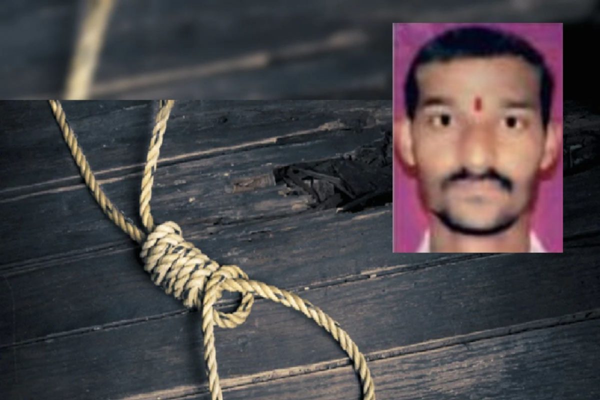 कैलास पुंडलिक काटकर असं आत्महत्या करणाऱ्या 36 वर्षीय शेतकऱ्याचं नाव आहे. (फोटो-दिव्य मराठी)