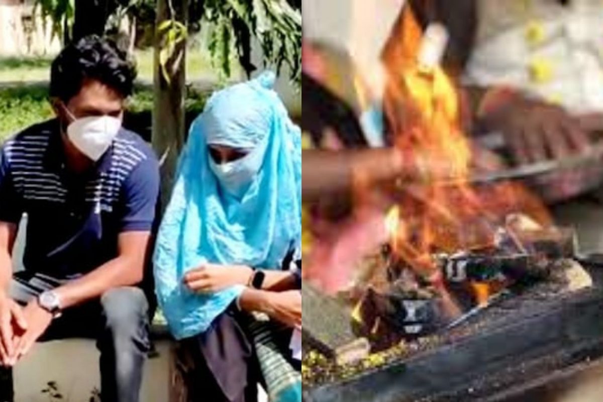 Love Marriage केलं म्हणून मुलीचं शुद्धीकरण; अर्धनग्न अवस्थेत नर्मदेवर नेलं आणि..