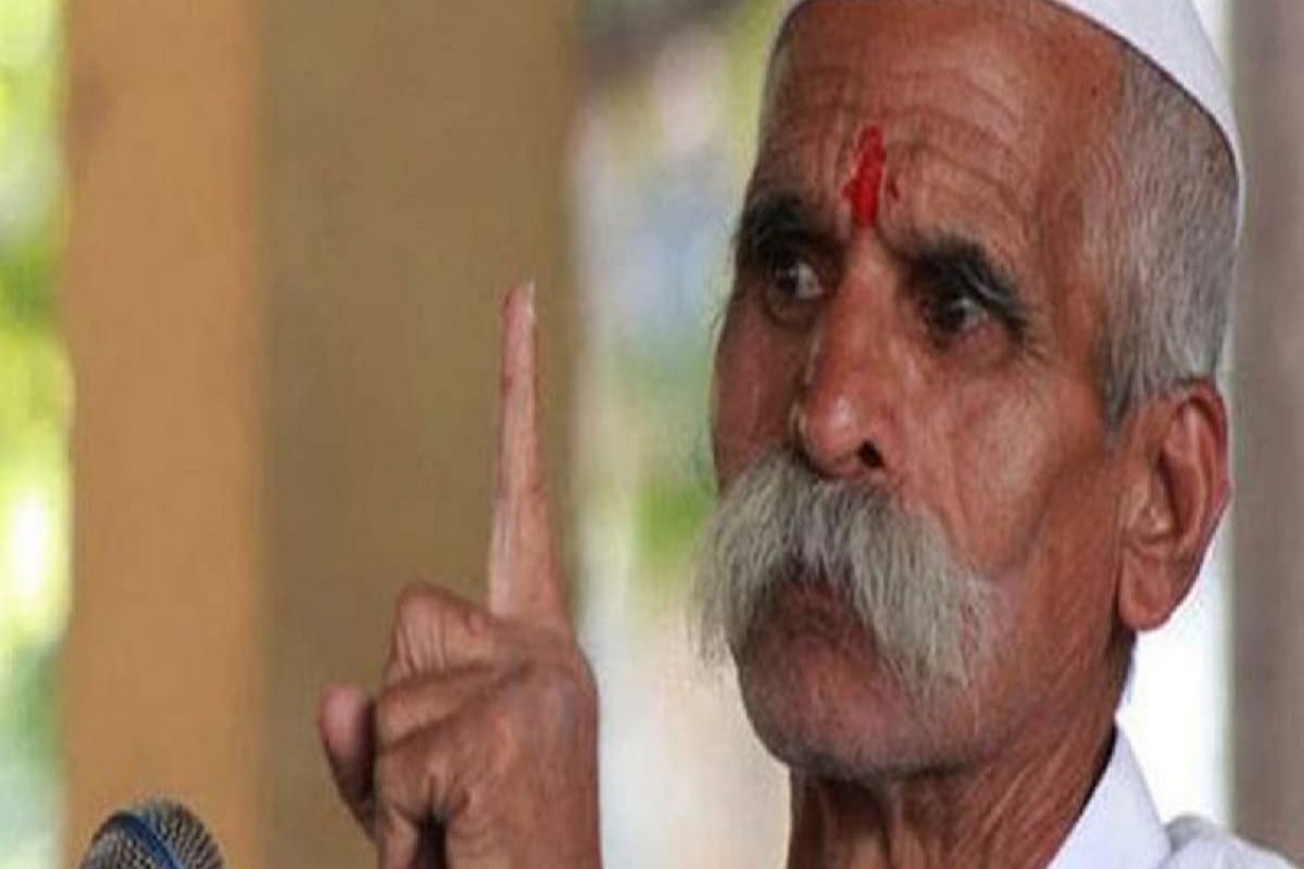 'निर्लज्ज लोकांचा देश म्हणजे हिंदुस्थान' संभाजी भिडेंचं वादग्रस्त वक्तव्य