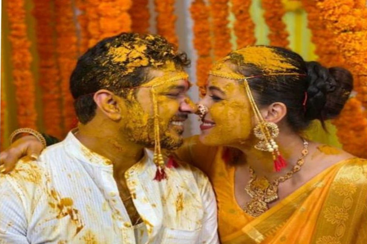 आली लग्नघटिका समीप! Suyash Tilak-Aayushi Bhave ला लागली हळद; पाहा क्युट कपलचे Photo