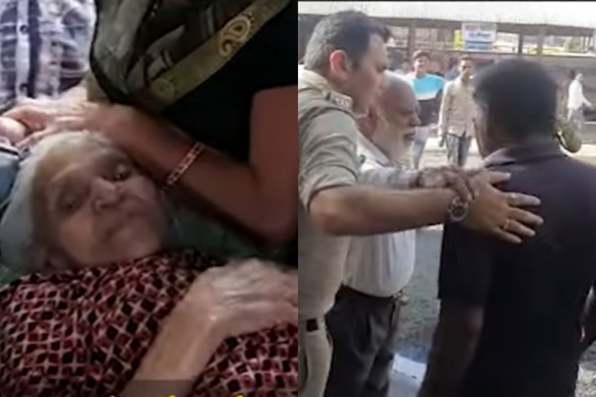 VIDEO : कधी पाहिलं नसेल असं दृश्य; आईसाठी चार भावांमध्ये सुरूये वाद, शेवटी...