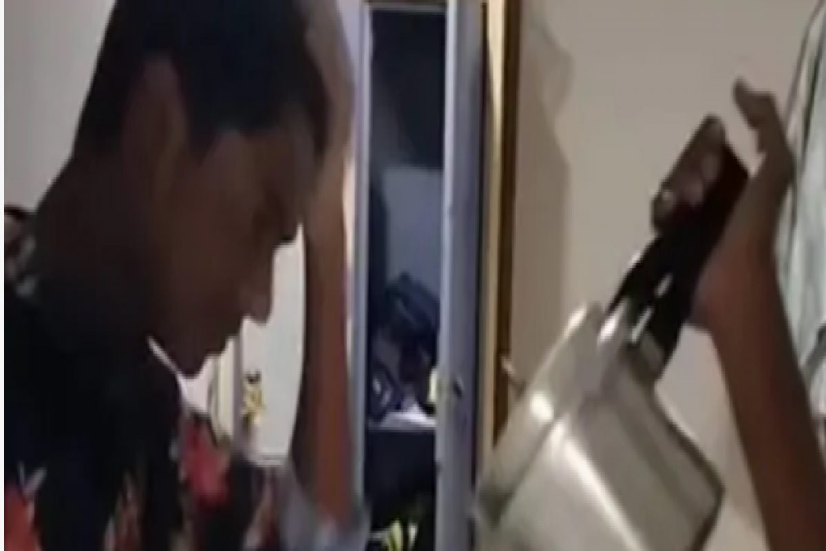 हेअर सेटिंगचा गावठी जुगाड, हा Viral Video पाहिलात का?