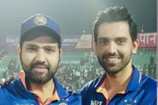 Rohit sharma and deepak chahar 15 years old picture goes viral take a ...