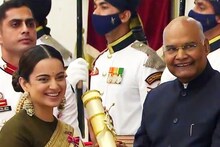 कंगना,पी व्ही सिंधूसह 119 मान्यवरांना राष्ट्रपतींच्या हस्ते पद्म पुरस्कार प्रदान