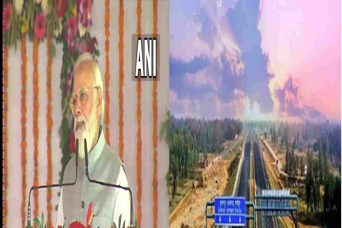 पंतप्रधान मोदींच्या हस्ते पूर्वांचल एक्सप्रेसवेचं उद्घाटन