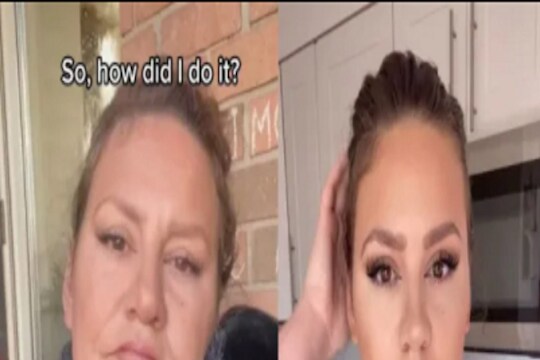 एका सेकंदात रुप बदलते महिला, कोणीच ओळखू शकत नाही; तिच्या ट्रान्सफॉर्मेशनची सर्वत्र चर्चा