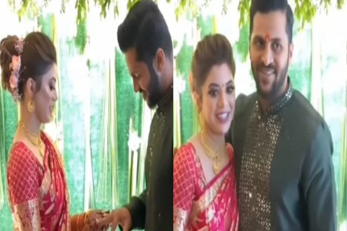 टीम इंडियाचा फास्ट बॉलर शार्दुल ठाकूरचा झाला साखरपुडा, पाहा VIDEO