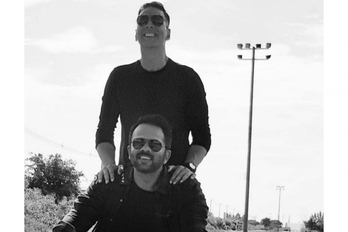 Sooryavanshi: अक्षय कुमार-रोहित शेट्टीनं रिक्रिएट केला 'जय-वीरू' सीन; बाईकवर दिसला जबरदस्त स्टंट