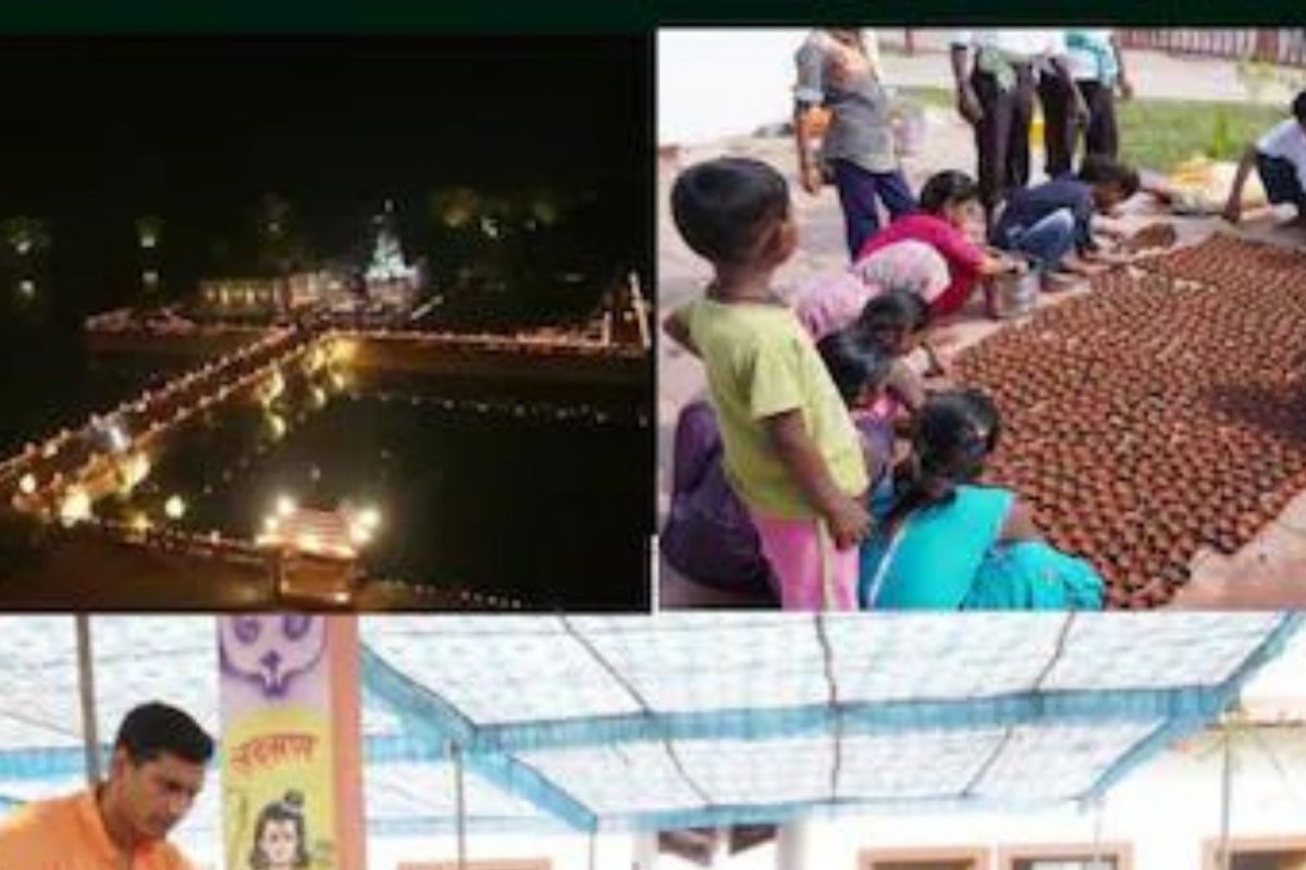 1800 लिटर तेल आणि 51 हजार दिवे..! अयोध्येप्रमाणेच श्रीरामांच्या आजोळीही दिवाळीचा थाटमाट