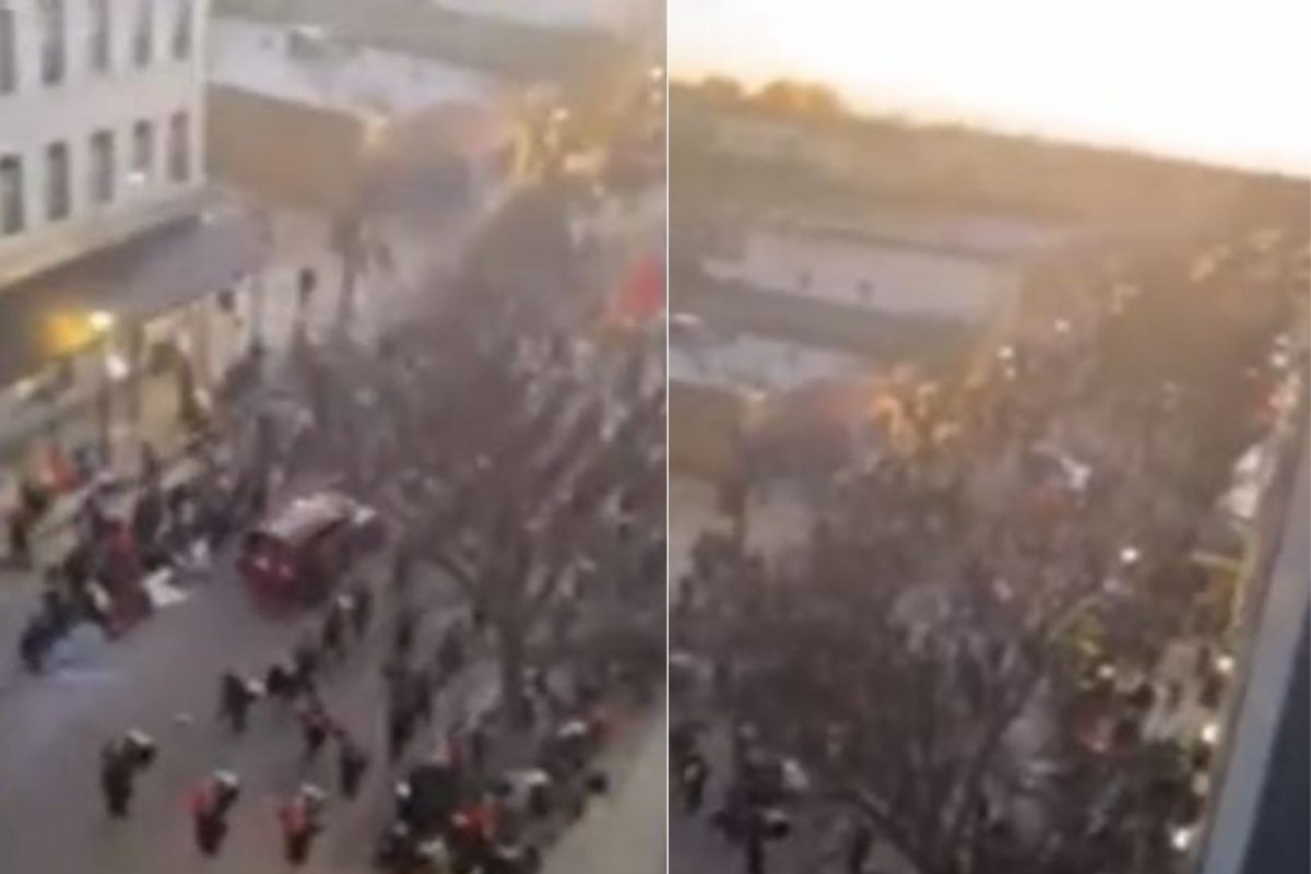 परेड सुरू असतानाच गर्दीत शिरली SUV; गाडीखाली चिरडून अनेकांचा मृत्यू, धक्कादायक घटनेचा VIDEO
