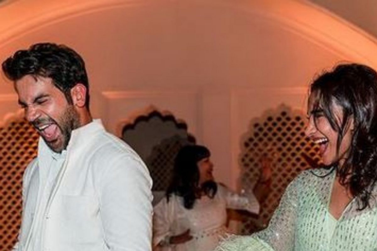 राजकुमार रावने लग्नात पत्नीसोबत केला होता जबरदस्त डान्स; आता फोटो शेअर करत म्हणाला...