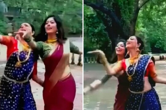 'धकधक गर्ल'च्या गाण्यावर मराठमोळ्या अभिज्ञा-अंकिताचा जबरदस्त डान्स; 'पवित्र रिश्ता 2'च्या सेटवरील VIDEO होतोय तुफान VIRAL