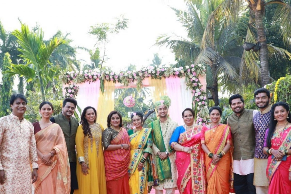 'मुलगी झाली हो' मालिकेत शौनक-साजिरीची लगीनघाई! 'झिम्मा' च्या टीमनं लावली हजेरी