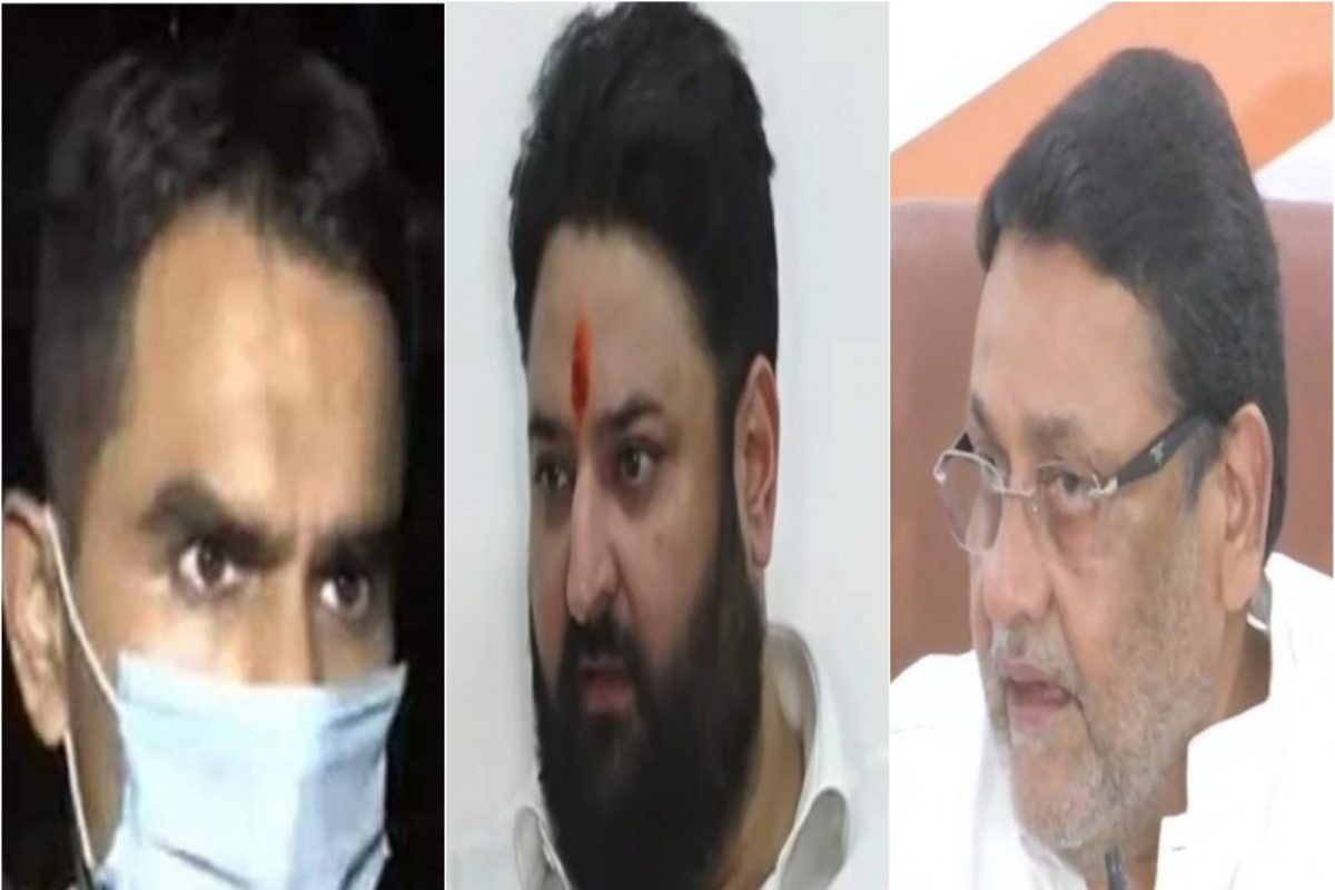 "मोहित भारतीय आणि समीर वानखेडेंचे नशीब चांगले की 'तो' CCTV बंद होता" : नवाब मलिक