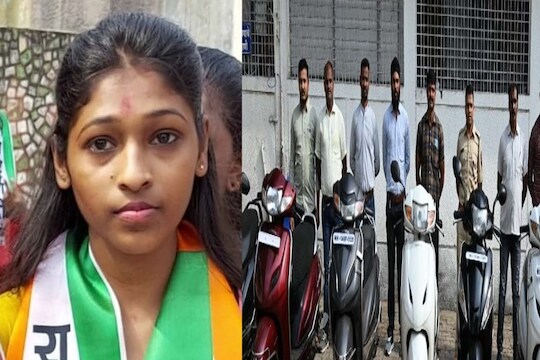 
तिचे दोन साथीदार विशिष्ट पद्धत वापरून लॉक नसलेल्या मोपेड चोरून त्या विकण्याचा गोरखधंदा ही टोळी करत होती.