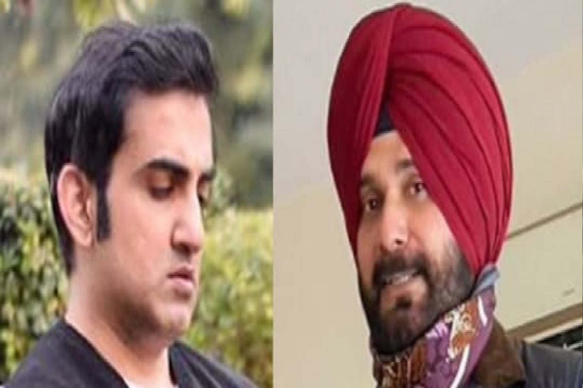 'आधी तुझ्या मुलांना बॉर्डरवर पाठव, त्यानंतरच...' गंभीरनं दिला सिद्धूला सल्ला