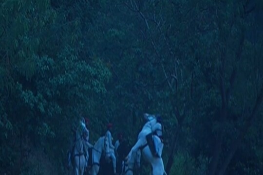 VIDEO : "स्वराज्य सौदामिनी ताराराणी" मालिकेच्या चित्रीकरणावेळी घोडा अचानक बिथरला आणि काळजाचा ठोका चुकला....