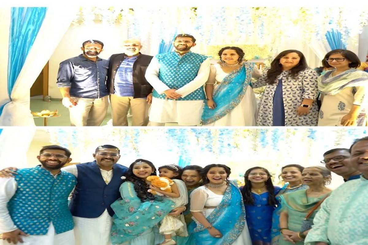 Video : अभिनेत्रीच्या मुलाचं थाटात झालं बारसं ; असं ठेवलं बाळाचं नाव