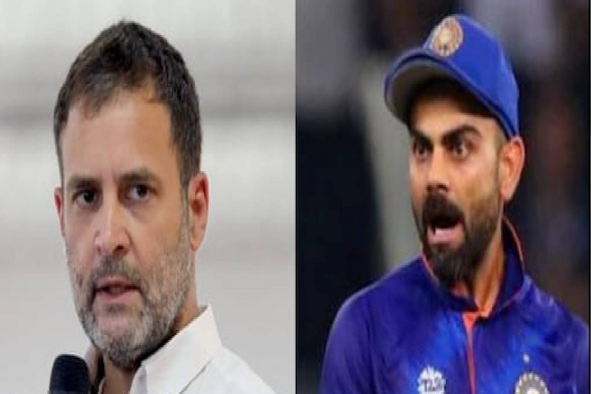 T20 World Cup : '...त्यांना माफ कर', विराटसाठी राहुल गांधी उतरले मैदानात!