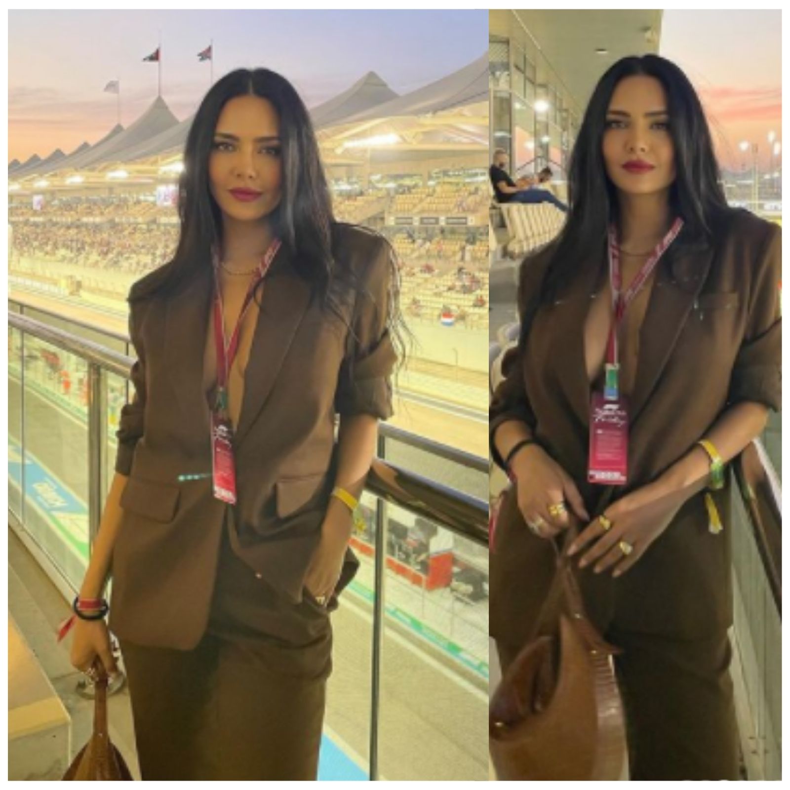 बॉलिवूड अभिनेत्री ईशा गुप्ता (Esha Gupta Latest Photos) तिच्या चित्रपटांपेक्षा तिच्या बोल्ड अवतारासाठी जास्त चर्चेत असते. सोशल मीडियावर तिचे ग्लॅमरस फोटो रोजच चर्चेत असतात. ती मोठ्या पडद्यावर फार कमी वेळा दिसली असली तरी तिचे फोटो मात्र नेहमी चर्चेचा विषय असतात. आता फॉर्म्युला 1 (Formula 1) रेसिंगदरम्यानचे ईशा गुप्ताचे Photos सध्या चर्चेत आहेत. अभिनेत्री पॅंटसूटमध्ये फॉर्म्युला 1 रेसिंग पाहण्यासाठी आली होती हे फोटोज तिने सोशल मीडियावर शेअर केले आहेत. त्या या बोल्ड लुकमुळे सध्या सोशल मीडियावर ट्रोल होत आहे. 