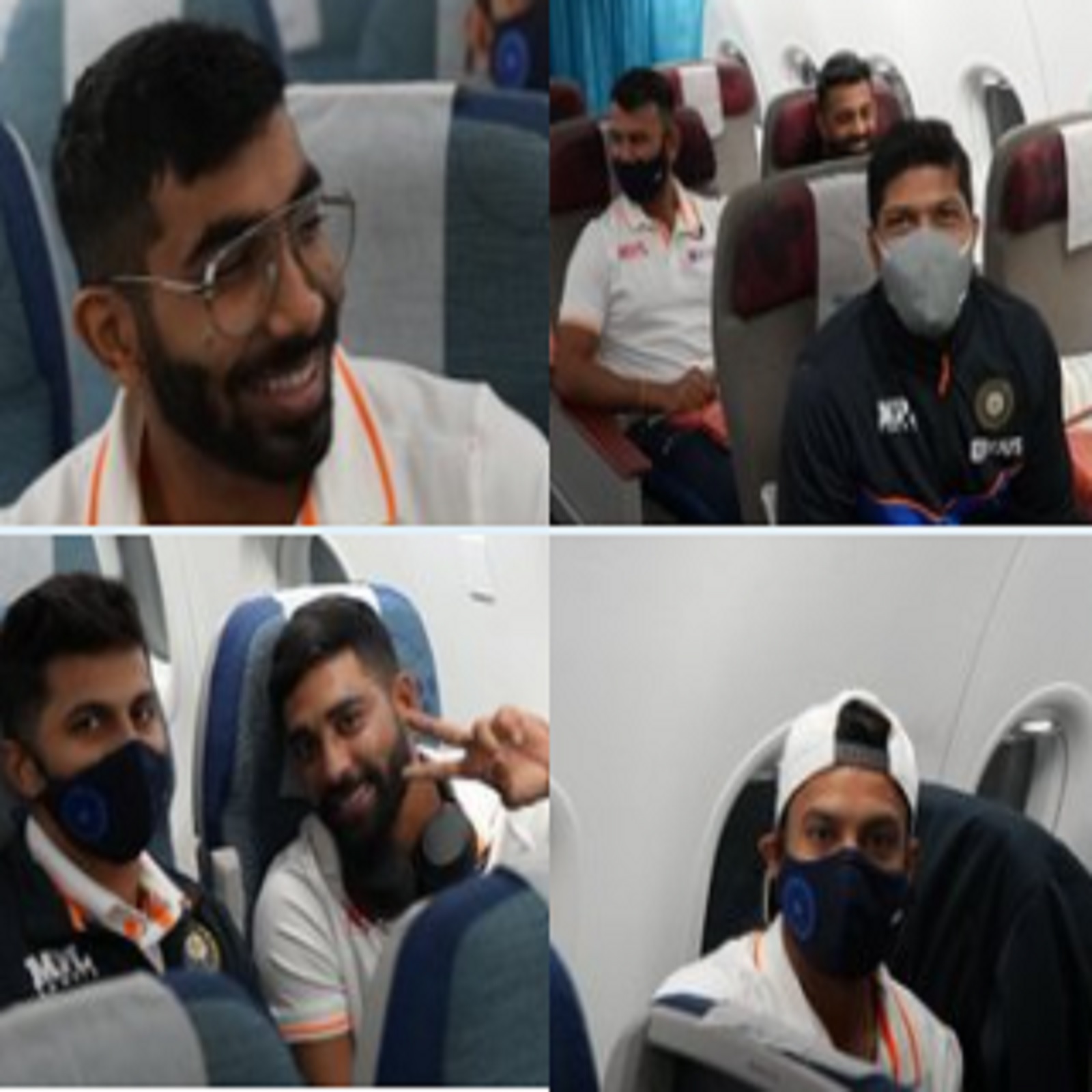 मुंबई, 16 डिसेंबर : टीम इंडिया गुरुवारी पहाटे दक्षिण आफ्रिकेला रवाना झाली आहे. या दोऱ्यात भारतीय टीम 3 टेस्ट आणि 3 वन-डे खेळणार आहे. या मालिकेतील पहिली टेस्ट 26 डिसेंबर रोजी सुरू होणार आहे. (PC:BCCI)