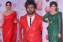 Zee Rishtey Awards 2021:प्रीतापासून करण पर्यंत रेड कार्पेटवर दिसला कलाकारांचा...