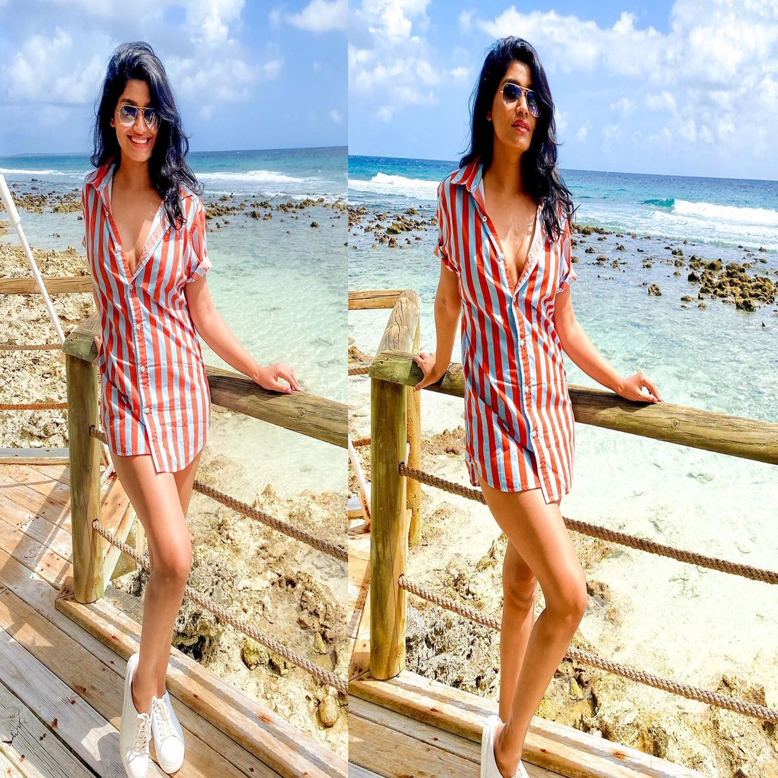 माझ्या नवऱ्याची बायको मालिकेतील (Mazya navaryachi Bayko marathi serial) शनाया म्हणजेच अभिनेत्री रसिका सुनीलने (Rasika sunil ) बॉयफ्रेंड आदित्य बिलागीशी (Aditya Bilagi) लग्नगाठ बांधली आहे. लग्नानंतर हे क्यूट कपल हनिमूनसाठी मालदीवला गेलं होतं. तिथुन रसिकाने काही बोल्ड फोटो शेअर केले आहेत. ज्यामुळे ती ट्रोल होत आहे.