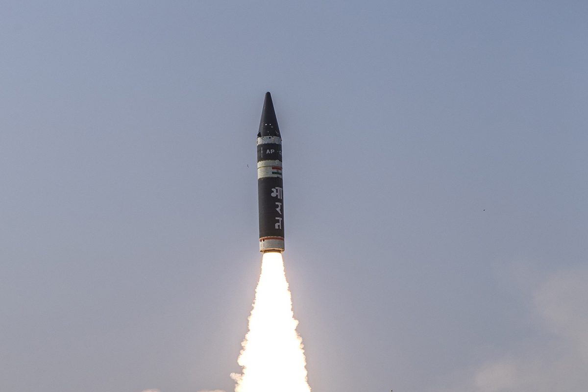 DRDO द्वारे नव्या श्रेणीतील अत्याधुनिक आंतरखंडीय क्षेपणास्त्र 'अग्नी P'ची यशस्वी चाचणी