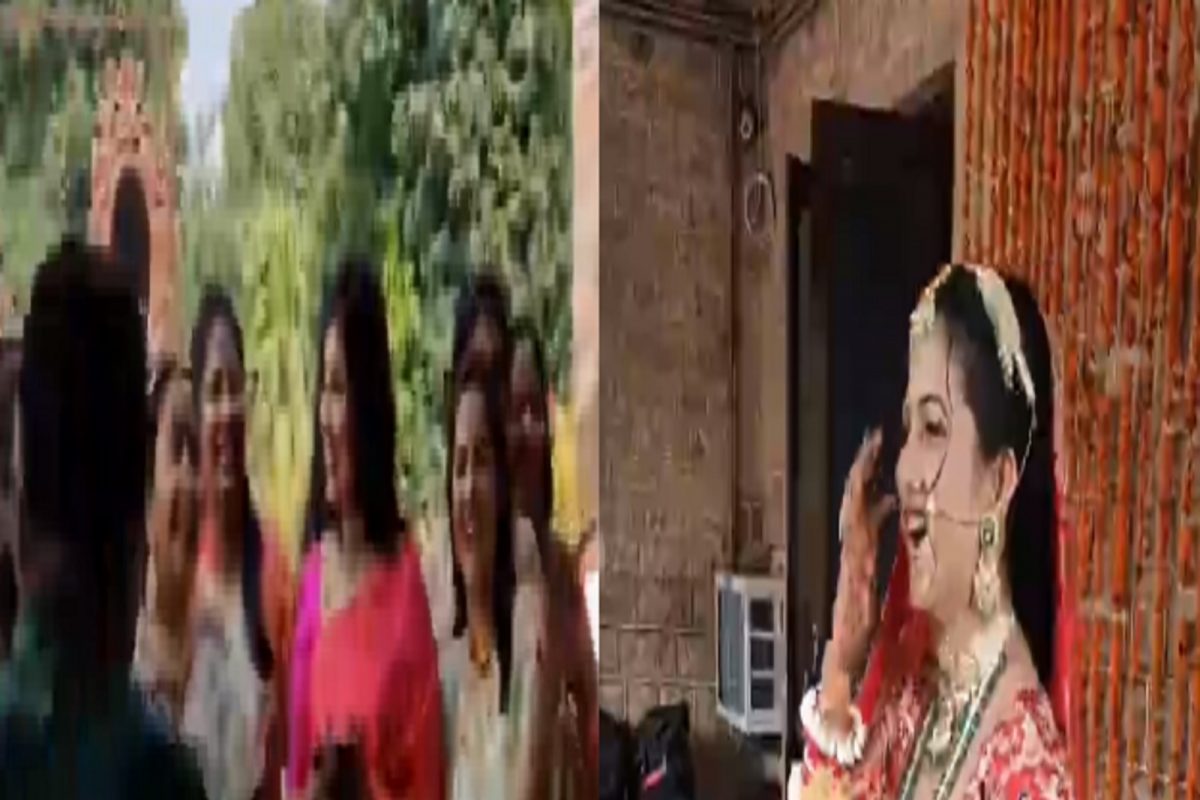 अग्गं बाई हे काय? फेऱ्यांआधी नवरीने दिला 'जोर का झटका'; 'त्या' रूपात पाहून पाहुणेही शॉक; VIDEO VIRAL