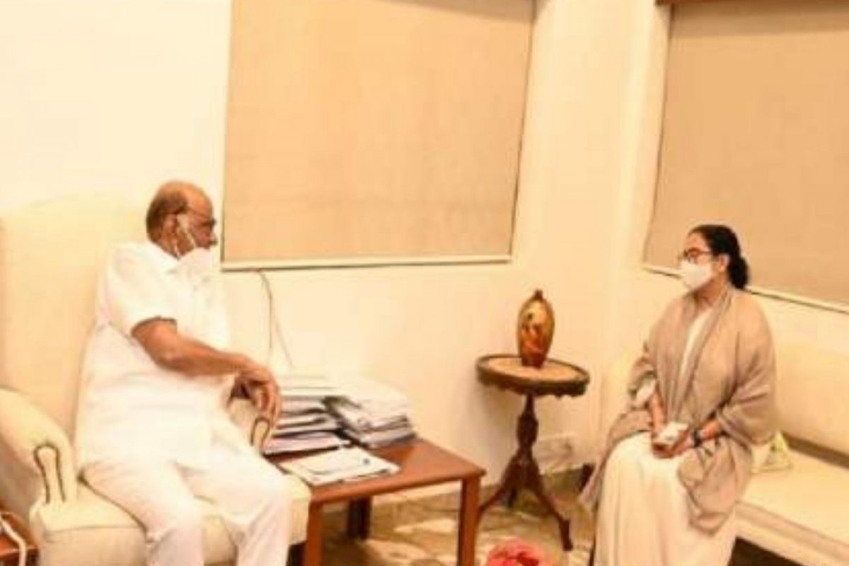 mamata banerjee meets sharad pawar