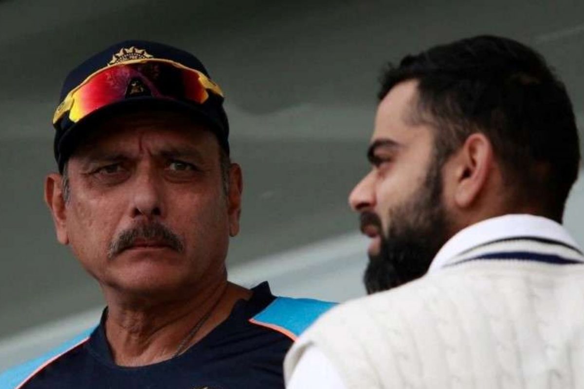 Ravi Shastri & Virat Kohli
