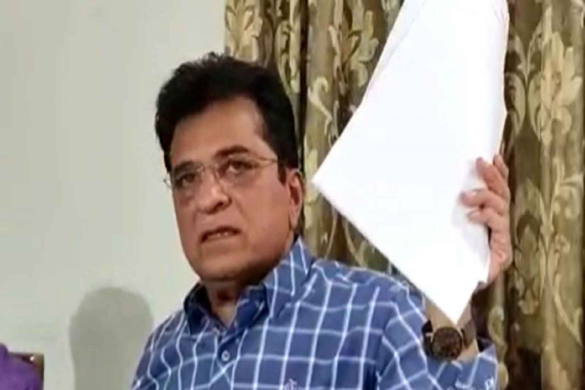 ठाकरे सरकारच्या 'डर्टी डझन' नेत्यांची यादी घेऊन किरीट सोमय्या दिल्लीत दाखल, थोड्याच वेळात पत्रकार परिषद घेणार