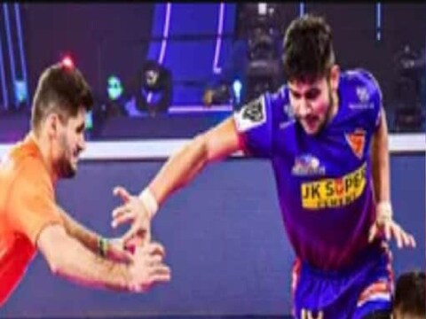 दिल्लीच्या नवीन कुमारने या मॅचमध्ये एक मोठा रेकॉर्ड केला (फोटो PKL)