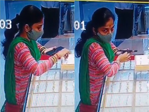 पुण्यातील नामांकित सराफांना गंडा; महिलेचा कारनामा पाहून सर्वांनाच बसला धक्का, पाहा CCTV