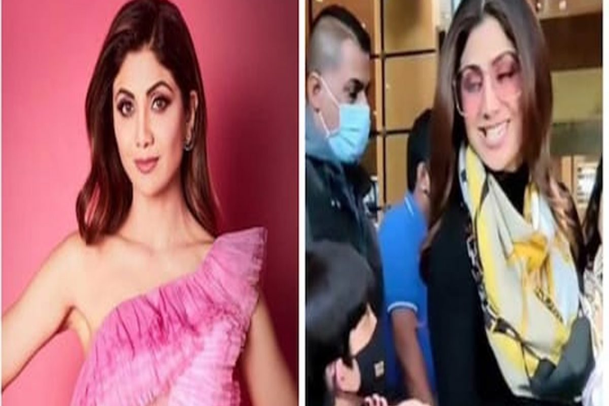 शिल्पा शेट्टीच्या मुलाने मीडियासमोर मास्क काढण्यास दिला नकार, मग झालं असं..