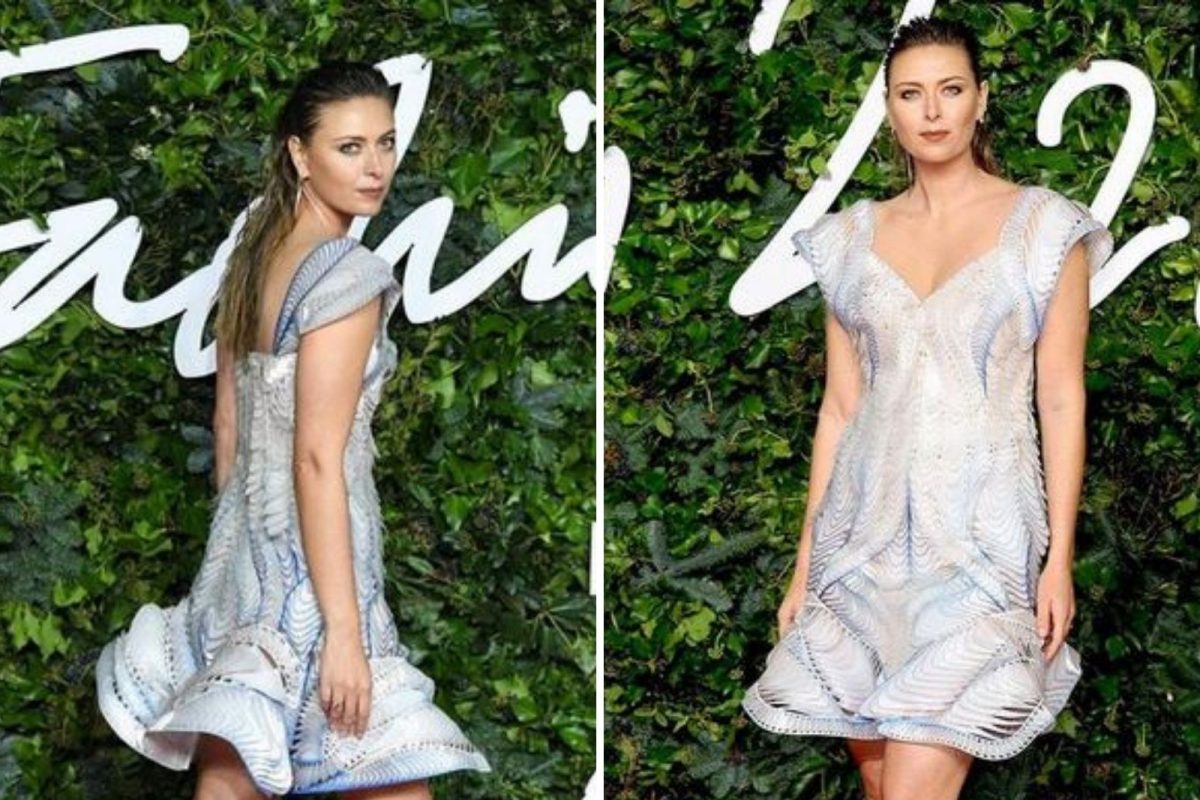 'शेकडो बाटल्या आणि 800 तासांहून अधिक मेहनत'; मारिया शारापोव्हाच्या अनोख्या ड्रेसचं रहस्य