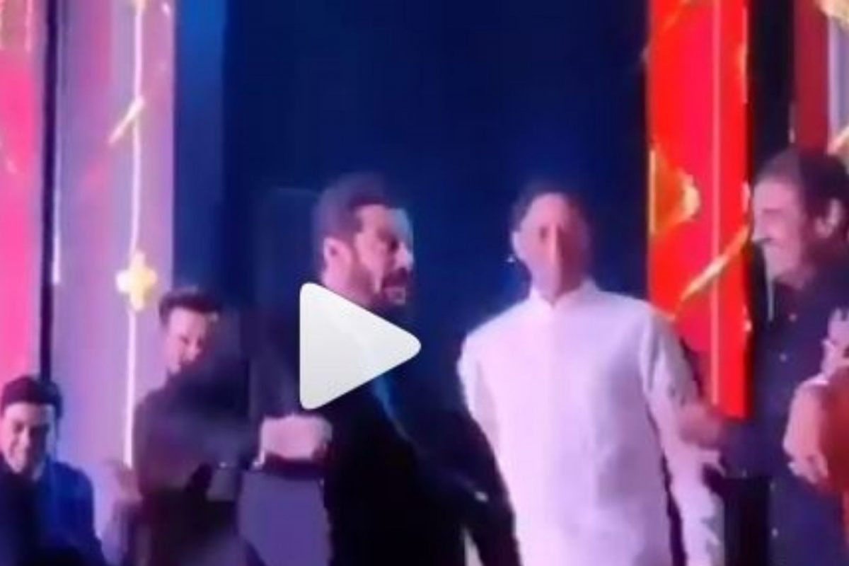 माजी केंद्रीय मंत्री Praful Patel यांच्या मुलाच्या लग्नात सलमान खानचा जबरदस्त जलवा! VIDEO झाला VIRAL