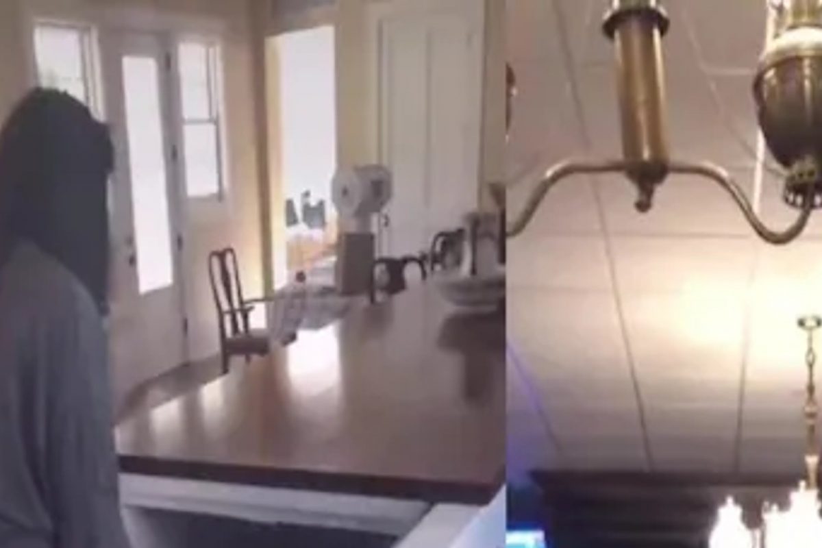 स्वयंपाक घरात मिळाला सिक्रेट दरवाजा, आत डोकावून पाहिले तर...