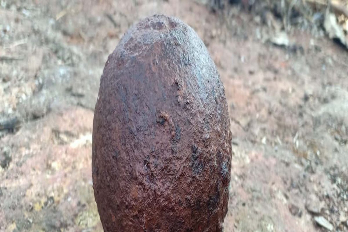 किल्ल्याच्या मुख्य प्रवेशद्वारा जवळ लोखंडी तोफगोळा आणि लोखंडी दरवाजाच्या जंग लागलेले कड्या सापडल्या आहेत.