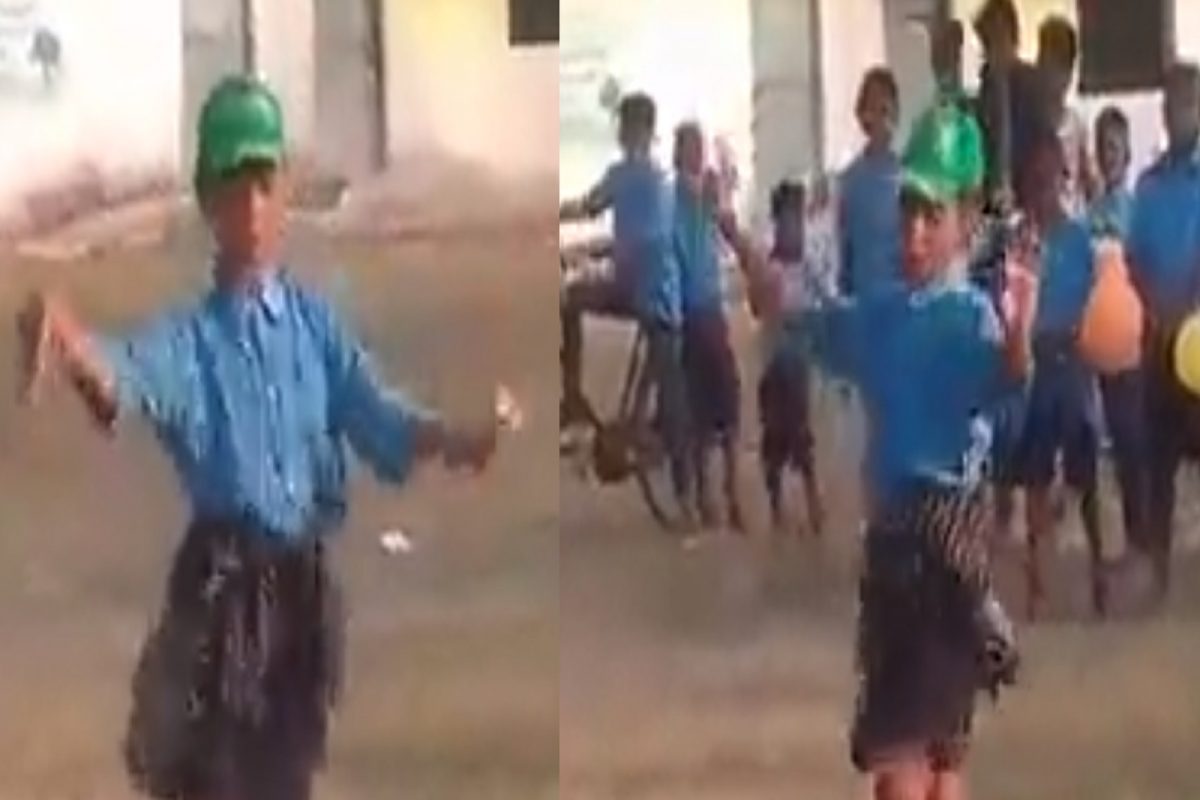 लय भारी VIDEO! 'दिलबर दिलबर'वर शालेय मुलाचे जबरदस्त ठुमके; याच्यासमोर तर Nora fatehi सुद्धा फेल वाटेल