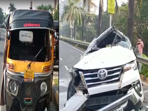 नवी मुंबईतील पामबीच मार्गावरील सिवूड सिग्नलजवळ संध्याकाळच्या सुमारास ही घटना घडली. 