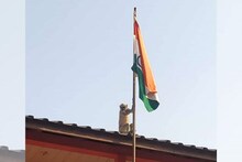 विलक्षण क्षण! प्रजासत्ताक दिनी झेंड्याला सलामी देणाऱ्या वानराचा अनोखाPHOTO VIRAL